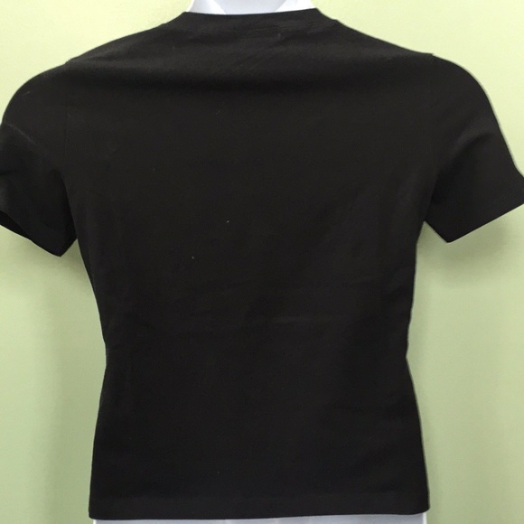 Moschino Women's Black Short Sleeve Top Size 14 - Picture 7 of 8